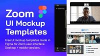 1000+ Zoom Mockup Free Include TIFF