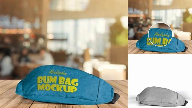 1004+ Bum Bag Mockup Elegant and Stylish Free PSD