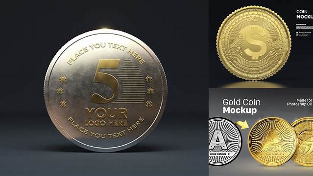 1008+ Coin Mockup Psd Free Download PSD Free Download