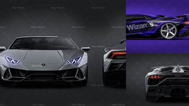 1020+ Lamborghini Mockup Free Best for Showcase