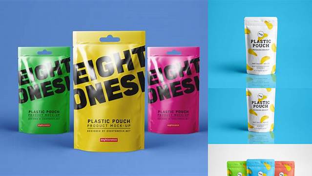 1022+ Mockup Packaging Plastic High-Quality Creative PSD