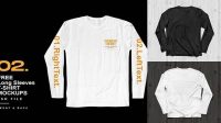 1035+ Long Sleeve T Shirts Mock Up High Resolution