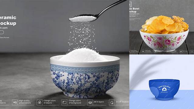 1043+ Bowl Mockup Free Creative PSD Resources