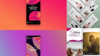 1046+ Instagram Stories Mockup Include TIFF