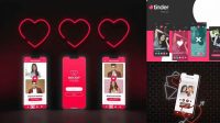 1051+ Tinder Mockup Psd Download PSD Now