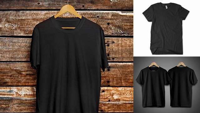 1076+ Mockup Baju Polos Hitam Smart Layer Mockup Free