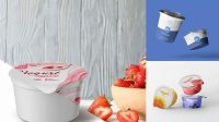 1079+ Yogurt Mockup Free Best for Showcase