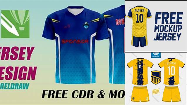 1081+ Free Template Jersey Cdr Free PSD