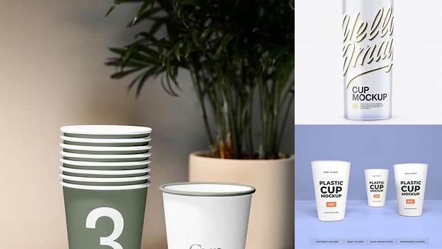 1081+ Mock Up Ecocup PSD Download