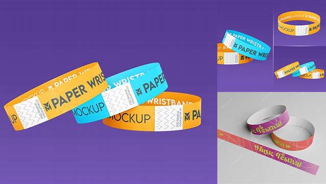 1083+ Paper Wristband Mockup Free Easy Editable