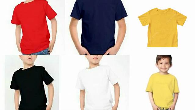 1087+ Mockup Kaos Anak Psd PSD Download