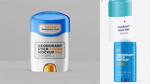 1089+ Deodorant Stick Mockup Free Easy Editable