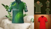 1094+ Mockup Polo Shirt Cdr Download Free PSD