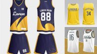 1098+ Mockup Jersey Basket Cdr For Free Download