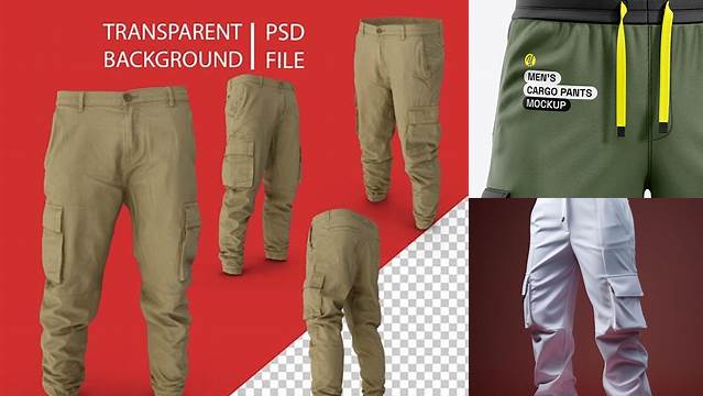 1103+ Cargo Pants Mockup Exclusive Free Photoshop Mockup