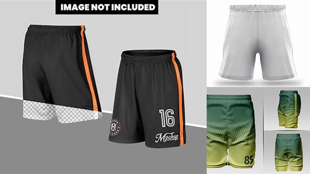 1103+ Soccer Short Mockup Best for Showcase