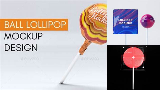 1115+ Lollipop Mockup Easy Editable