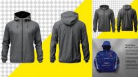 1118+ Windbreaker Jacket Mockup Psd Free Hight Resolution