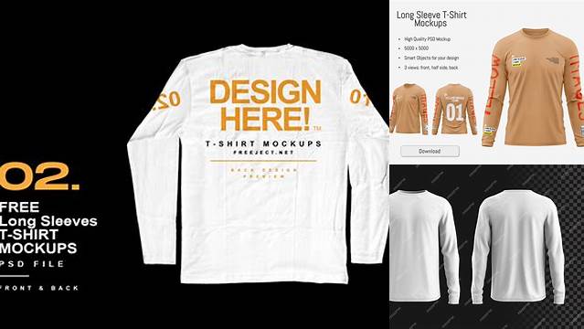 1124+ Longsleeve Mockup Free PSD Free Download