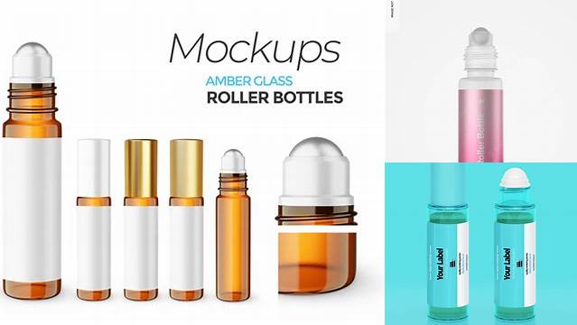 1131+ Roller Bottle Mockup Free Modern Free PSD Template