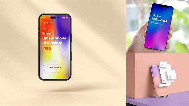 1134+ Android Phone Mockup Free PSD Download