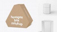 1143+ Hexagon Box Mockup Free Download Premium PSD Resource