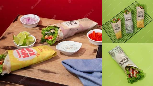 1148+ Shawarma Box Mockup High-Quality Creative PSD