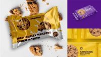 1157+ Cookie Mockup Customizable PSD