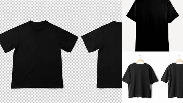 1160+ Oversized Black T Shirt Mockup Easy Editable