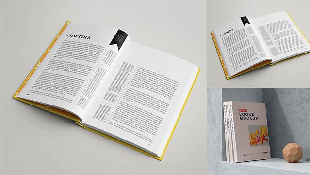 1174+ Book Mockup Smart Layer PSD