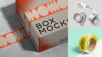 1177+ Packaging Tape Mockup Digital Download