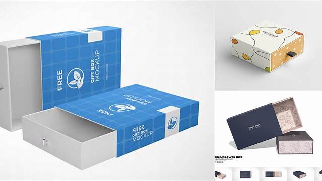 1184+ Drawer Box Mockup Free Free PSD