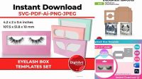 1195+ Eyelash Box Template Best for Showcase