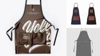 1203+ Leather Apron Mockup Include TIFF