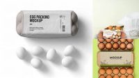 1210+ Egg Packaging Mockup Free Free PSD