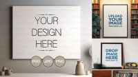 1216+ Art Print Mockup Generator Smart PNG Image