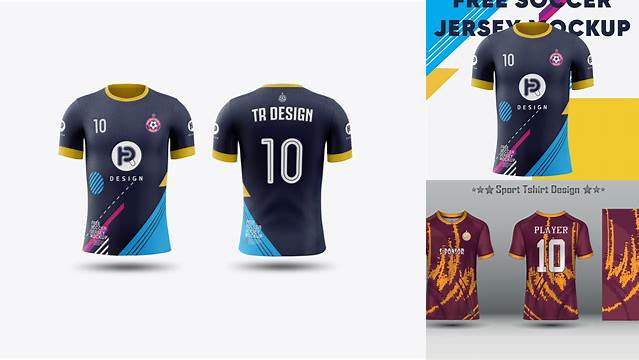 1218+ Mockup Jersey Football Psd Best for Showcase