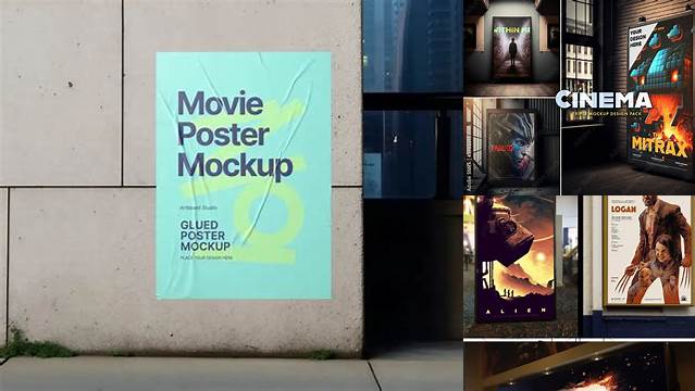 1225+ Movie Poster Mockup Easy Editable