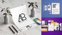 1233+ Brand Identity Mockup Free Best for Showcase