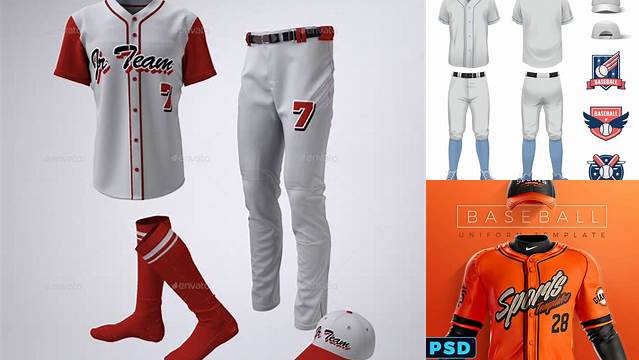 1238+ Baseball Uniform Mockup Premium Quality Freebie