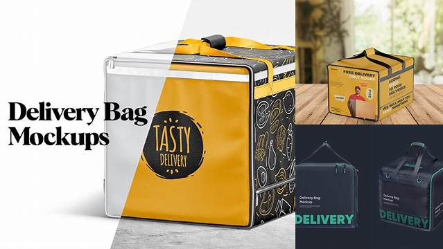 1241+ Delivery Bag Mockup Free Download PSD Download