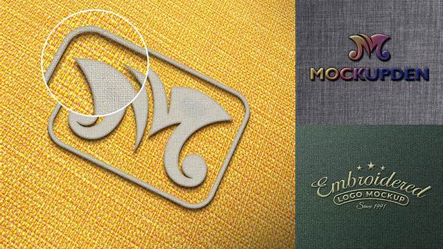 1251+ Embroidery Mockup Psd Free Smart PNG Image