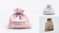 1252+ Satin Bag Mockup Download Free