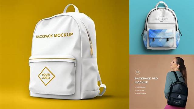 1255+ Free Backpack Mockup PSD Download