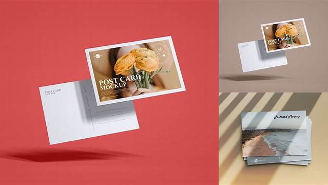 1263+ Postcards Mockup Premium Quality Freebie