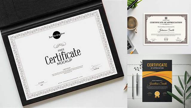 1276+ Certificate Mockup Psd Free Download PSD Free Download