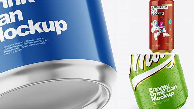 1281+ 440ml Can Mockup Hight Resolution