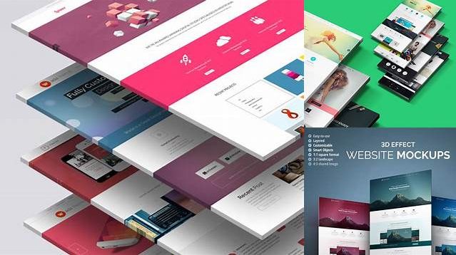 1284+ Free 3d Website Mockup Creative Design Resource