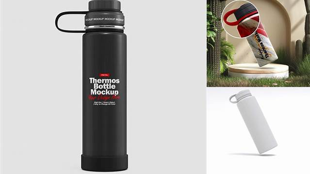 1299+ Thermos Mockup Free PSD