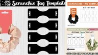 1300+ Scrunchie Tag Template Photoshop Resource Free